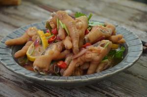 Lemon Chicken Feet--summer Fresh Dish recipe