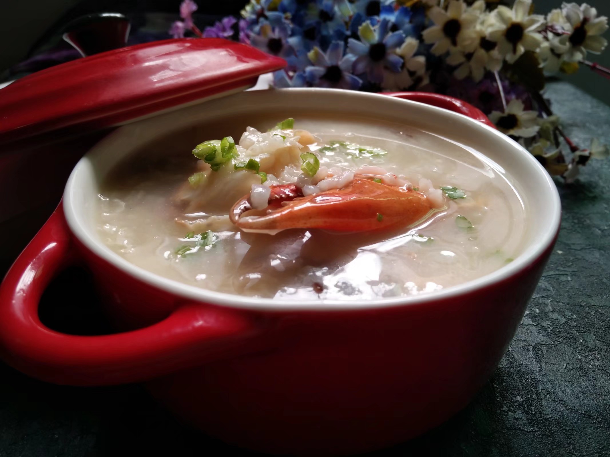 Delicious Crab Congee recipe