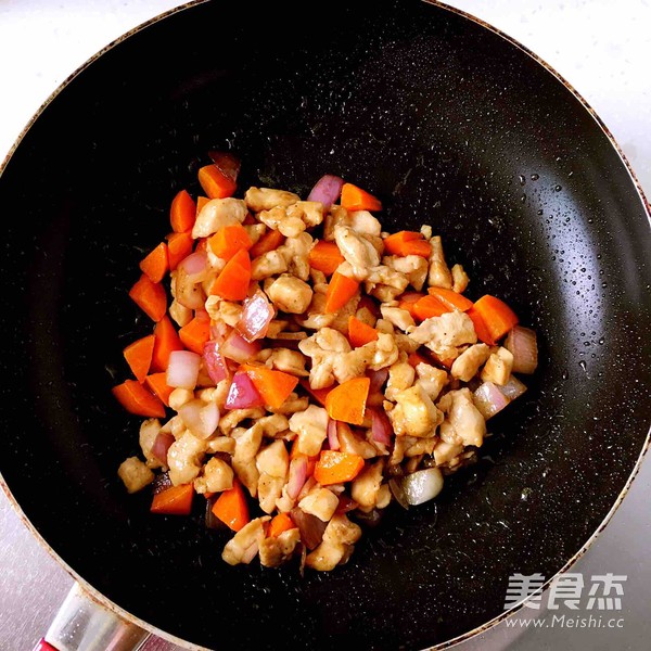 Stir-fried Chicken with Seasonal Vegetables recipe