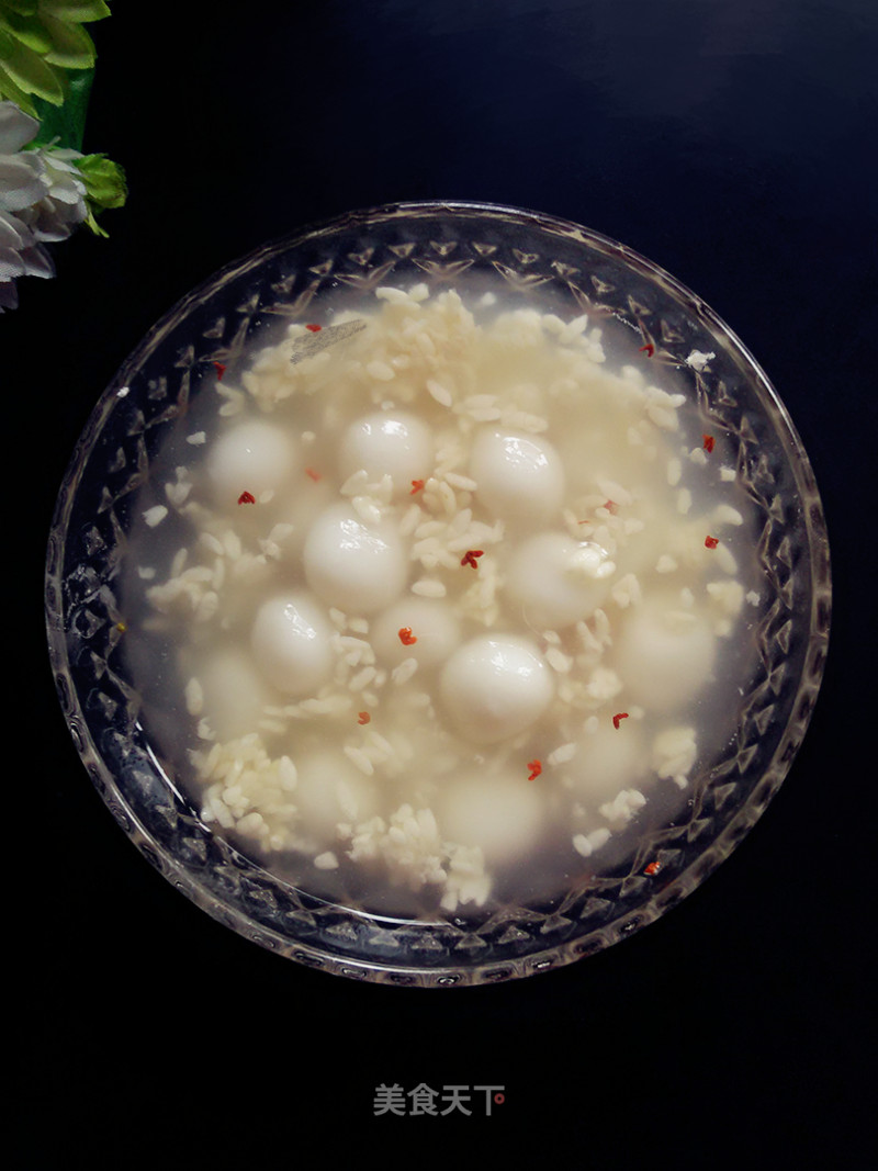 Sweet Glutinous Rice Dumplings with Sweet-scented Osmanthus recipe