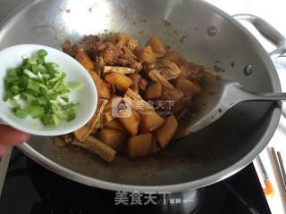 Roasted Wing Roots with Yuba and Potatoes recipe