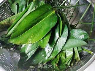 Mung Bean Paste Stuffed Rice Dumplings recipe