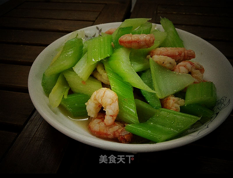 Celery and Shrimp recipe