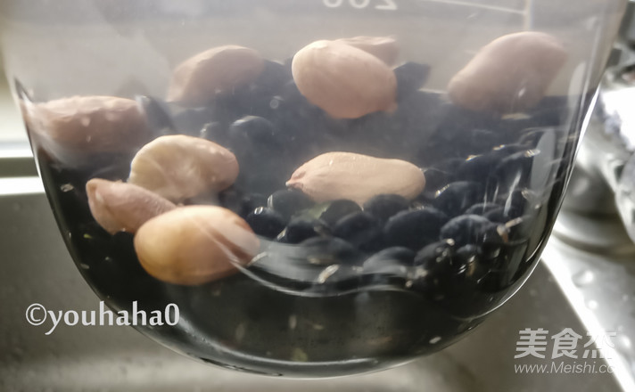 Three Black One Kernel Soy Milk recipe