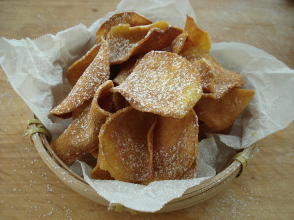 Fried Sweet Potato Chips recipe