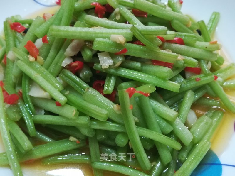 Garlic Sweet Potato Stem recipe