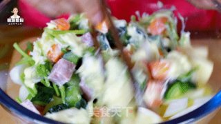 Refreshing and Appetizing Korean Potato and Apple Salad recipe