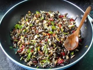 #trust之美#cranberry Walnut Mixed Rice with Wild Rice recipe