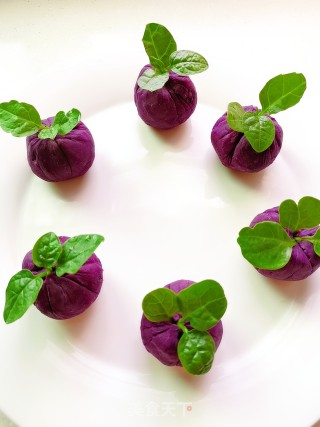 Purple Sweet Potato Tea Towel Twist recipe