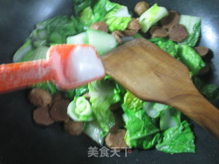 Stir-fried No. 5 Dish with Small Meatballs recipe