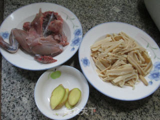 Braised Bullfrog with Bamboo Shoots recipe