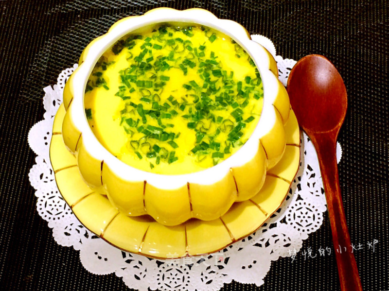 Garlic Steamed Egg recipe