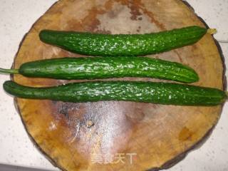 Hot and Sour Cucumber Strips recipe