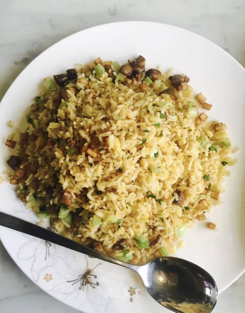 Mushroom Fried Rice recipe