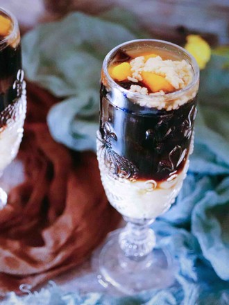 Fermented Wine and Roasted Immortal Grass Fruit Cup recipe