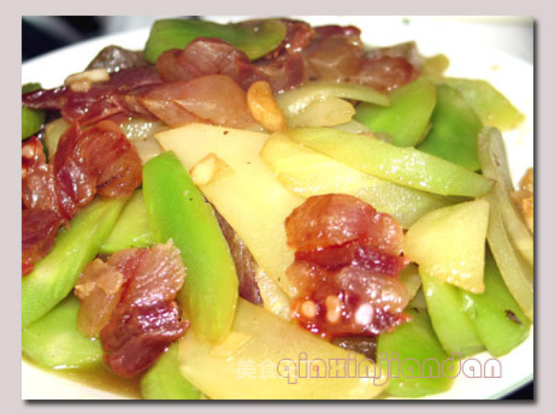 Lettuce Fried Meat recipe