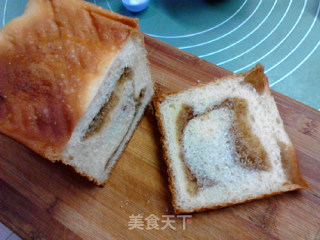 Small Square Toast with Sesame Filling recipe