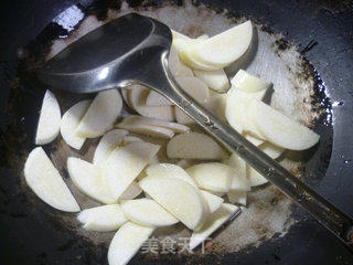 Stir-fried Foie Gras with Rice White recipe