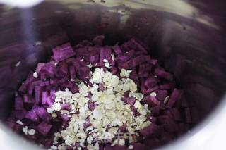 Purple Sweet Potato Oatmeal Rice Cereal recipe