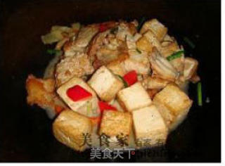 Braised Tofu with Fish Maw recipe