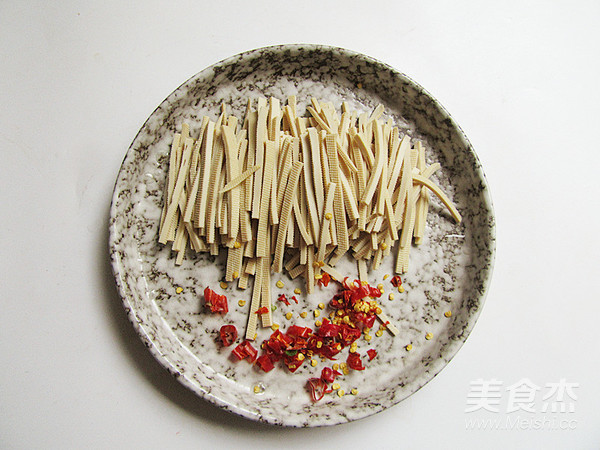 Leek Moss Stir-fried Fragrant and Dried recipe