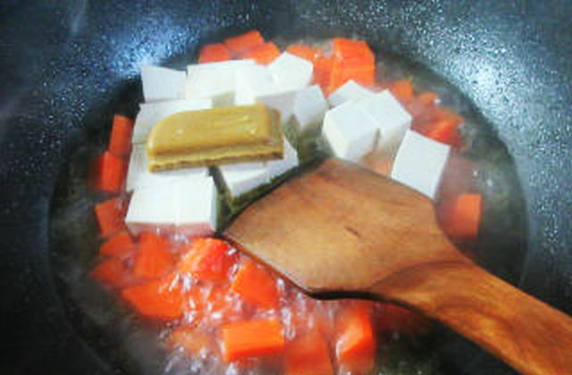 Curry Thousand Pages Tofu Carrot recipe