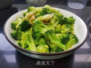 Broccoli in Oyster Sauce recipe