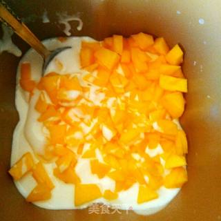 Yellow Peach Yogurt recipe