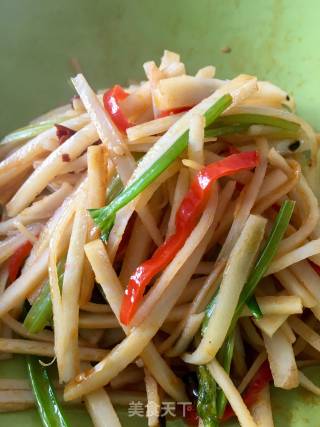 Hot and Sour Lotus Root recipe
