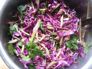 Purple Cabbage Salad recipe