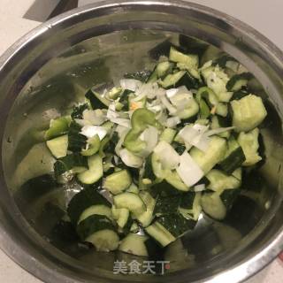 Home-cooked Cucumber recipe