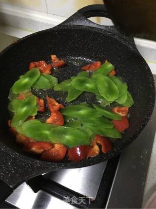 Stir-fried Lettuce with Bacon recipe