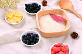 Five-color Fruity Glutinous Rice recipe