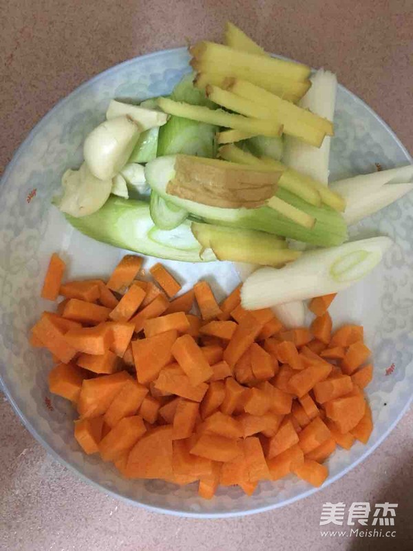 Carrot and Potato Noodles recipe