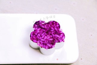 Purple Cabbage Garland Chrysanthemum Sushi Rice recipe