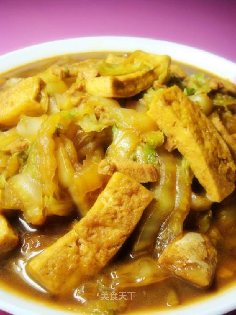 Tofu Stewed Cabbage recipe