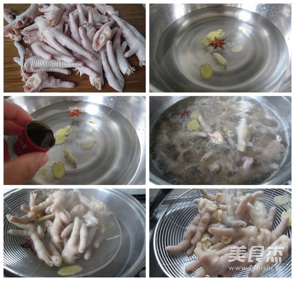 Chicken Feet with Pickled Peppers are Delicious and Not Difficult to Make recipe