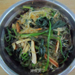 【cold Spinach】---fresh Small Cold Dishes recipe