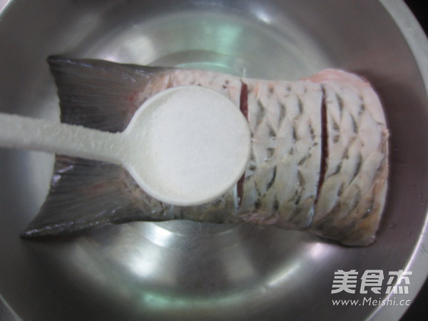 Steamed Fish Tail recipe
