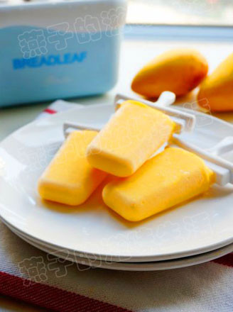 Mango Yogurt Ice Cream recipe