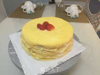 Strawberry Mille Cake recipe