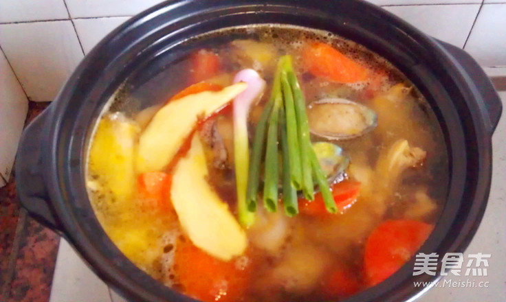 Fresh Abalone and Chicken Soup recipe