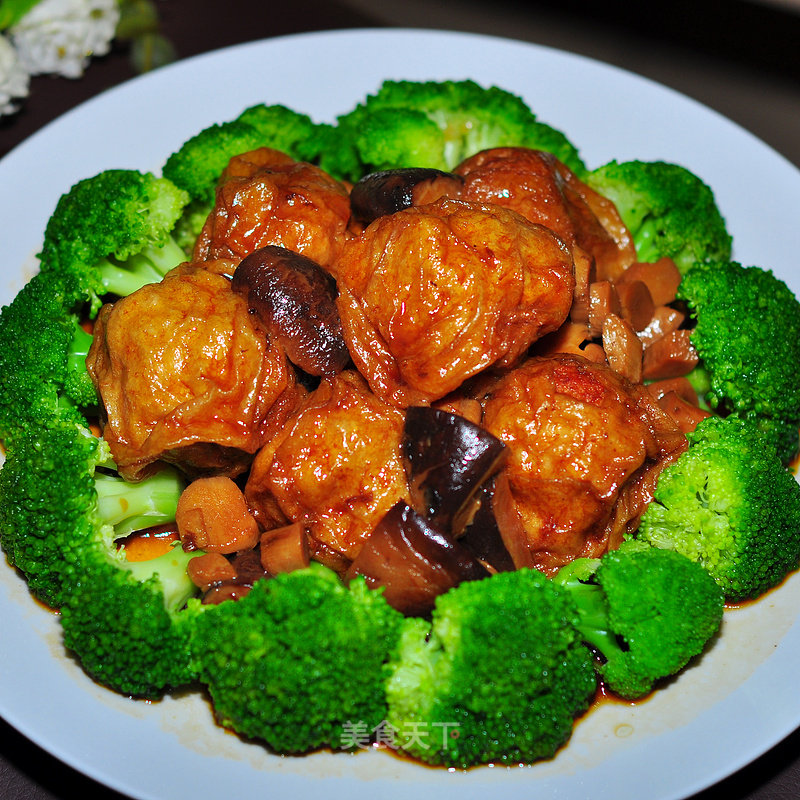 Oily Gluten Stuffed Meat recipe
