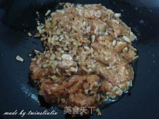 Grilled Eggplant with Shiitake Mushrooms and Minced Meat recipe