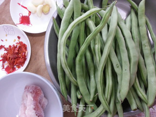 Stir-fried Kidney Beans with Pork Belly recipe