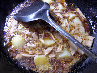 Potatoes with Bamboo Shoots recipe