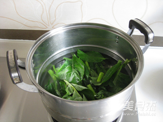 Boiled Chinese Kale recipe