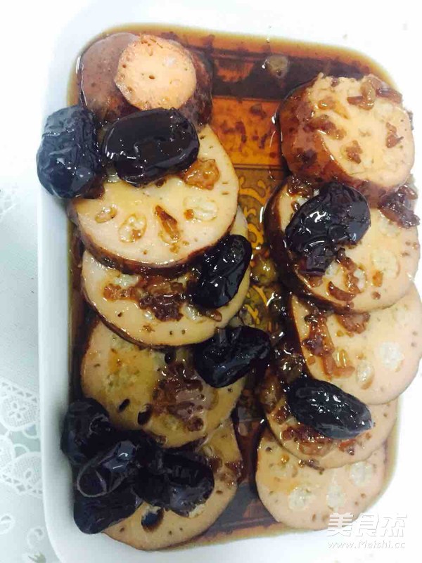 Honey Glutinous Rice Lotus Root recipe