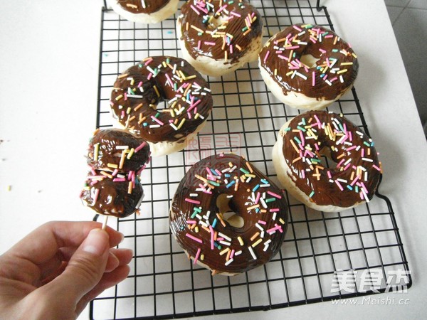 Dark Chocolate Donuts recipe