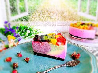 Fruit Rainbow Mousse recipe